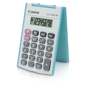 CALCULATOR- CANON LC-210HI III POCKET CALCULATOR