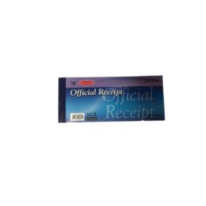 OFFICIAL RECEIPT N8536 50 X 2PLY  NCR(216MM X 95MM)