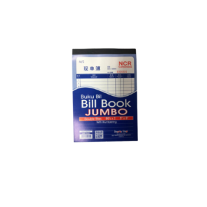 JUMBO BILL BOOK JNB 8-5802 5″X8″ 80X2 NCR