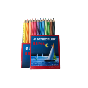 COLOUR PENCIL-  STAEDTLER LUNA CLR PENCIL 12 Short