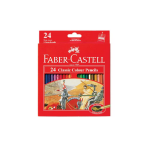 COLOUR PENCIL-  FABER CASTELL 115854 CLASSIC CLR PENCIL 24L