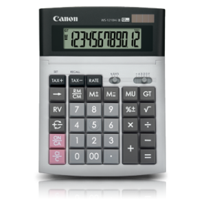 CALCULATOR- Canon 12 digit calculator WS-1210HI III